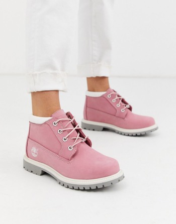 Timberland Nellie Chukka Ankle Roze - Ženske Čizme | 57406FVXE